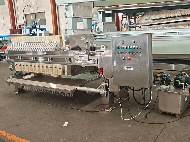 stainless steel filter press